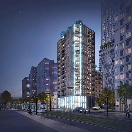 Apartament Charme Parisien Neuf Et Cosy Paryż